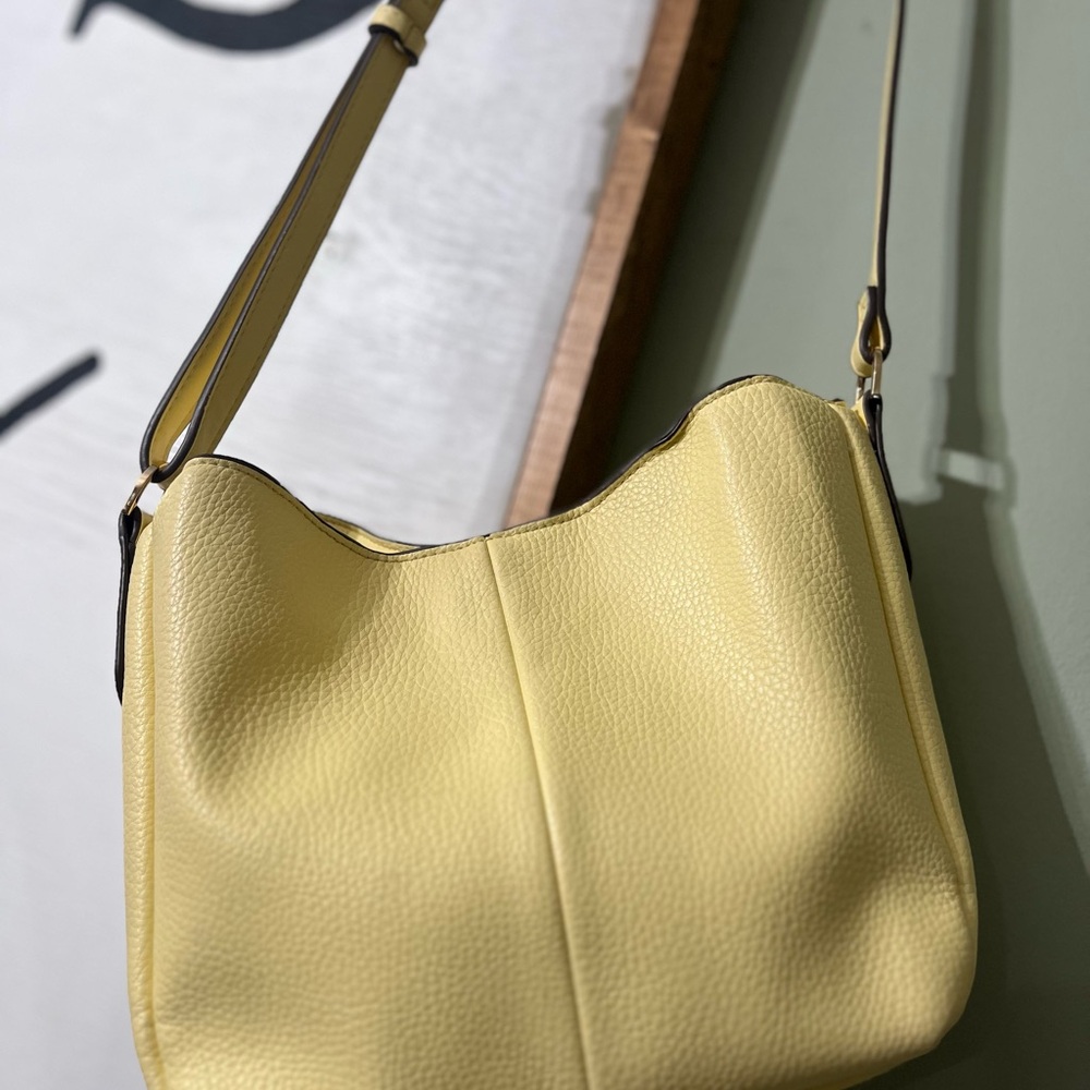 a new day Butter Yellow Shoulder Bag - Picture 2 of 13
